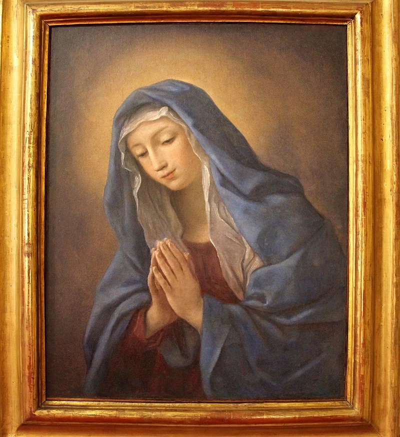  383-Madonna orante-Musei di Strada Nuova (Palazzo Rosso), Genova 